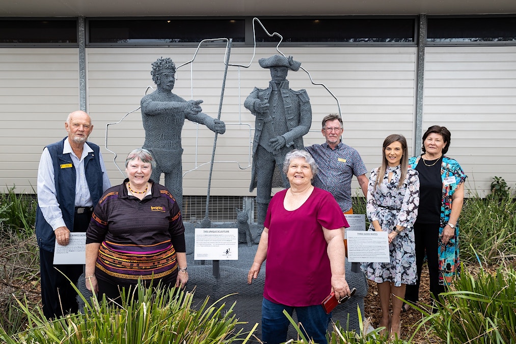 New sculpture honours Aboriginal explorer